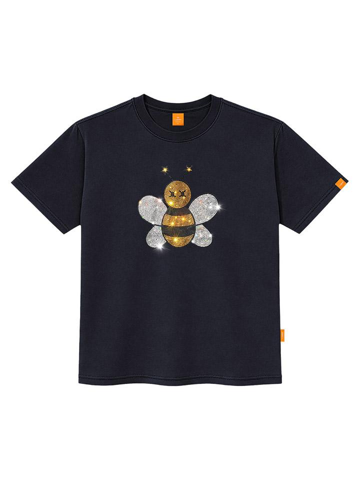 Ellamo Cubic Honey Bee Short Sleeve T-Shirt Unisex Plus Size S~4Xl (A Type)