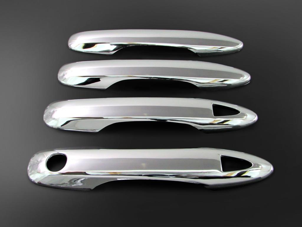 BRIGHTZ Chrome Plated Door Handle Cover Knob for Toyota Corolla Sport ZWE219H (10, 12, 210, 211, 213, 214, 219) [PRIUS50-NOBU-FS-A2B1C1] MZEA12H,