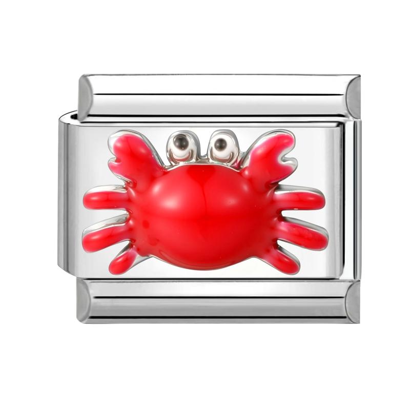 

Original Design Y2K Heart Cat Paw Tai Chi Crab DIY High Quality Charm Fit 9mm Stainless Steel Women Making Bracelet Jewelry Gift