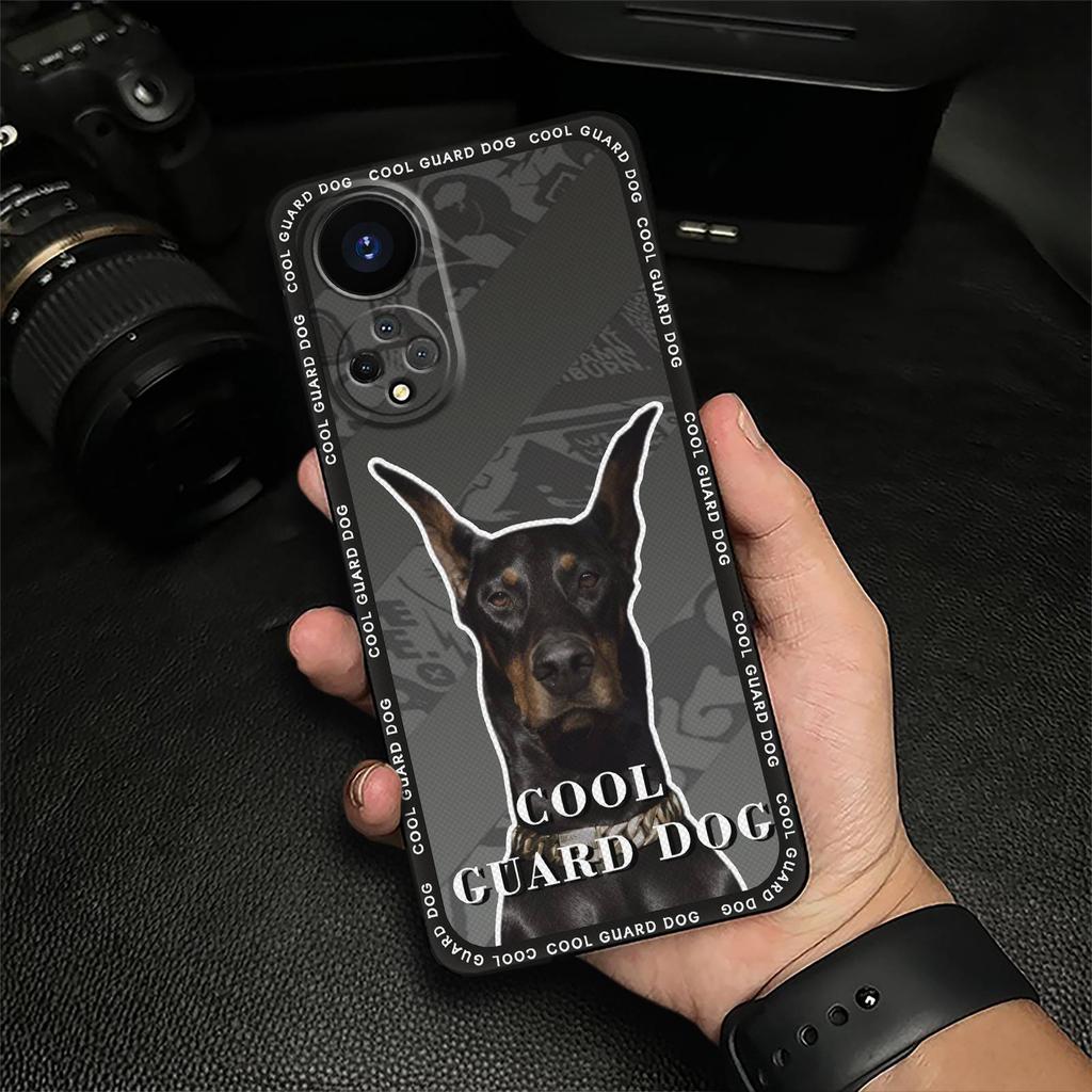 Durable Dirt-resistant Phone Case For Huawei Honor X7 Shockproof Fashion Design Anti-knock Cartoon Protective TPU Cover