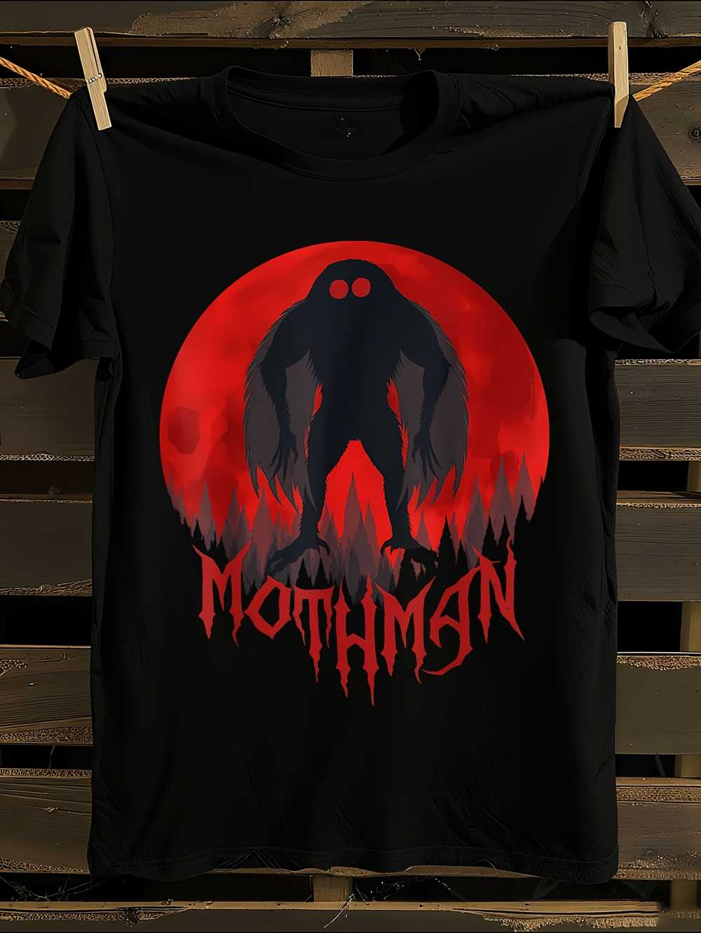 Футболка с Криптидом Мотыльком M