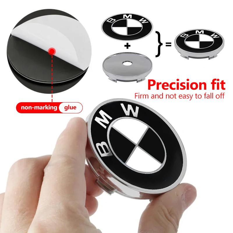 For BMW 5 E39 Car Wheel Center Hub Caps Sticker Auto Emblem Wheel Center Cap For BMW M3 M5 E36 E39 E46 E60 E61 E64 E70 E71 E80 E85 E87 E90 E83