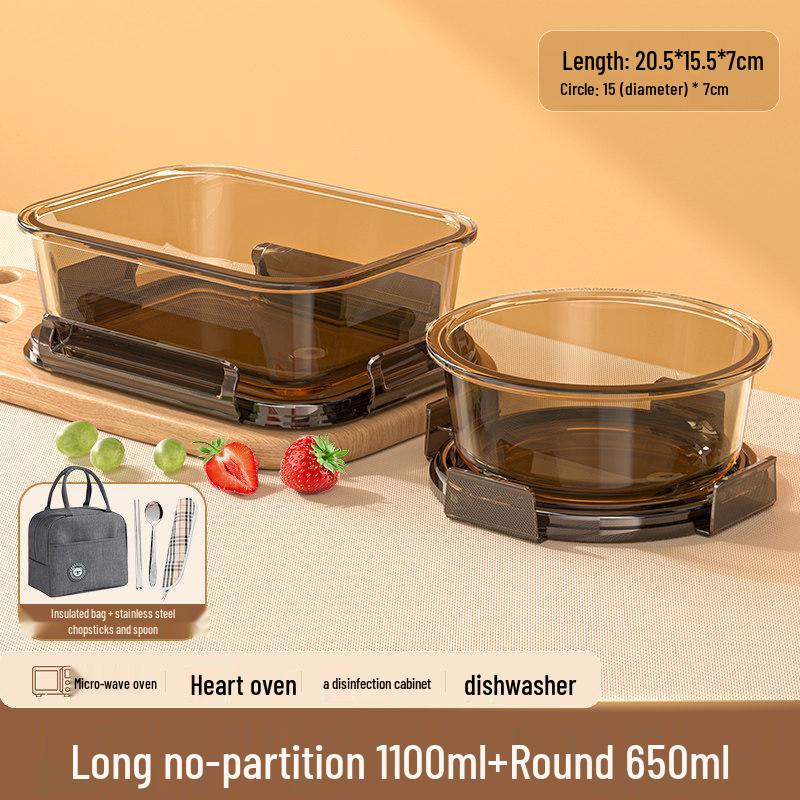 

Shuogang Tiangong Microwaveable Glass Lunch Box Set