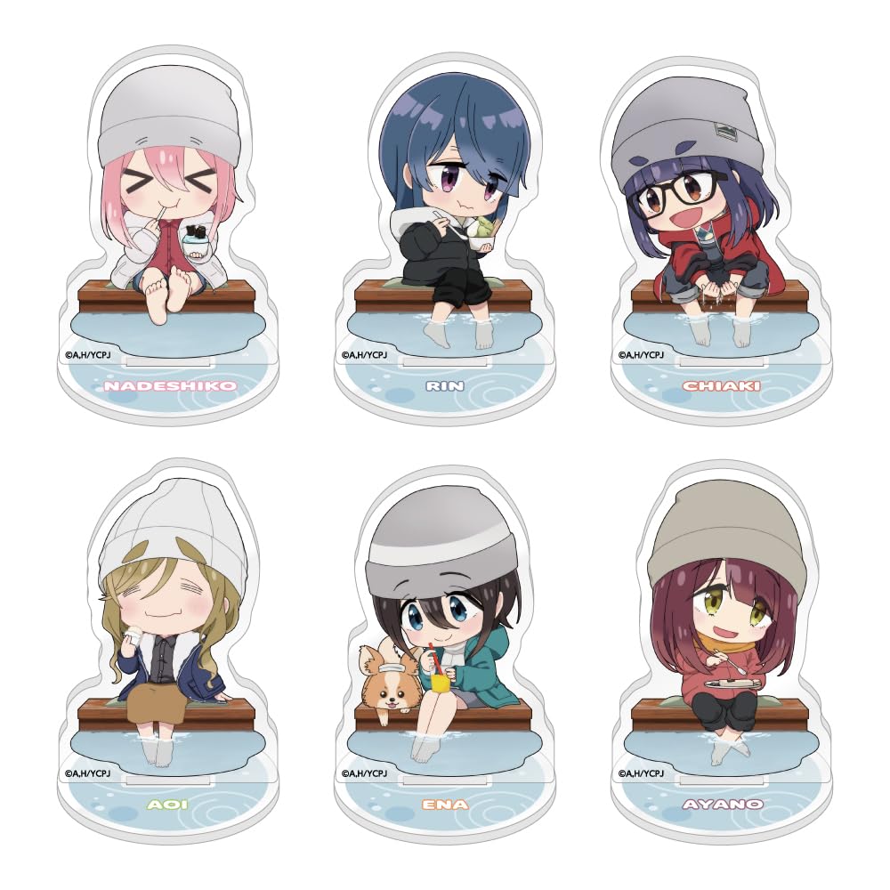 

СЕЗОН 3 Торговая акриловая подставка Yurucamp (BOX)