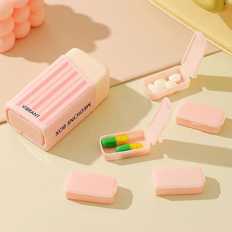Travel Pill Organizer 7 Grids Independent Pills Box High Quality Pill Case Portable Medicine Vitamin Pill Holder Container