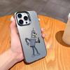 Futurama Funny Bender  Phone Case For iPhone17,16,15,14,13,12,11 Plus,Pro Max Black Candy Silver Phone Case
