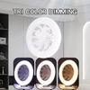30W Modern Ceiling Fan with LED Light 3 Speed Timing Remote Control E27 Base Indoor Fan Lighting for Home Office