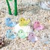 Luminous Seal Marine Animal Ornament Mini Glow Animal Pendant Micro Fish Tank Decoration Landscape Craft Desktop Decoration
