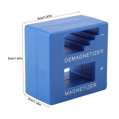 2 In 1 Magnetizer Demagnetizer Tool, Magnetic Tool for Bits Steel Objects, with ABS Plastic , for Carpenter Workshop