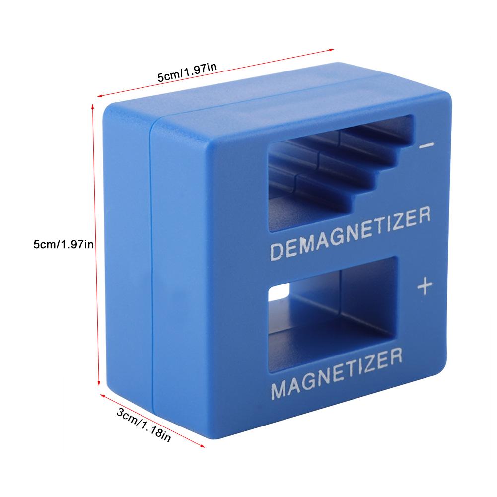2 In 1 Magnetizer Demagnetizer Tool, Magnetic Tool for Bits Steel Objects, with ABS Plastic , for Carpenter Workshop
