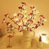 New Simulated  Orchid Flower Branch Light Strip Vase Filler 20 LEDs String Light Christmas Fairy Light  Lighting Decor