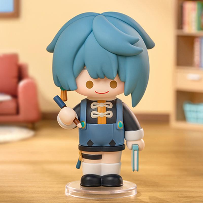 Original Genshin Impact Animation Game Peripheral Toys Hutao Albedo Barbara Tartaglia Anime Action Model Figures Collection