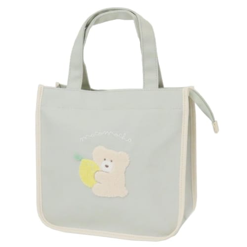 

Fluffy insulated tote bag, cream