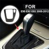A16P-For BMW 3 Series E90 E92 E93 05- 12 RHD Compatible Car Gear Shift Panel Cover Carbon Fiber Trim Sticker Interior Accessory