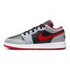 Air Jordan 1 Low GS Cement Fire Red Kids Sneakers Grey Black Cement-Grey 553560-060