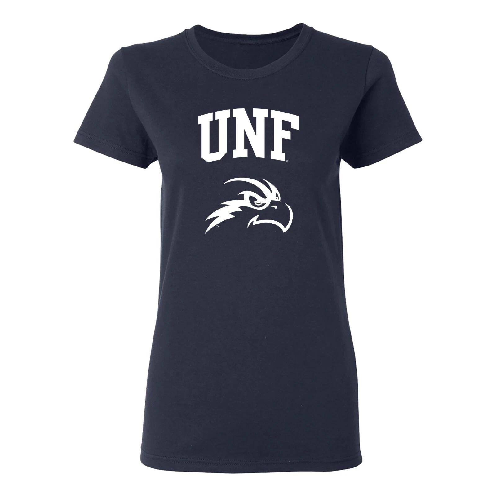 North Florida Ospreys Arch Logo Women s T Shirt - Navy S