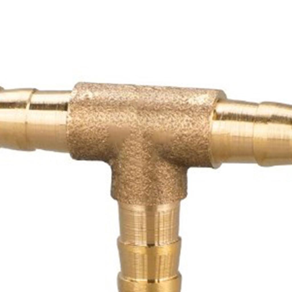 T Shape Barbed Hose Fitting T-Shaped 3 Way Barbed Connector for Transmissions Seat Adjustment