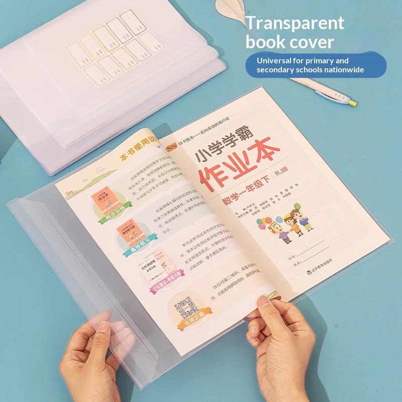 10/30 Pcs Transparent Waterproof Book Covers For Primary Middle Students Protect Textbooks