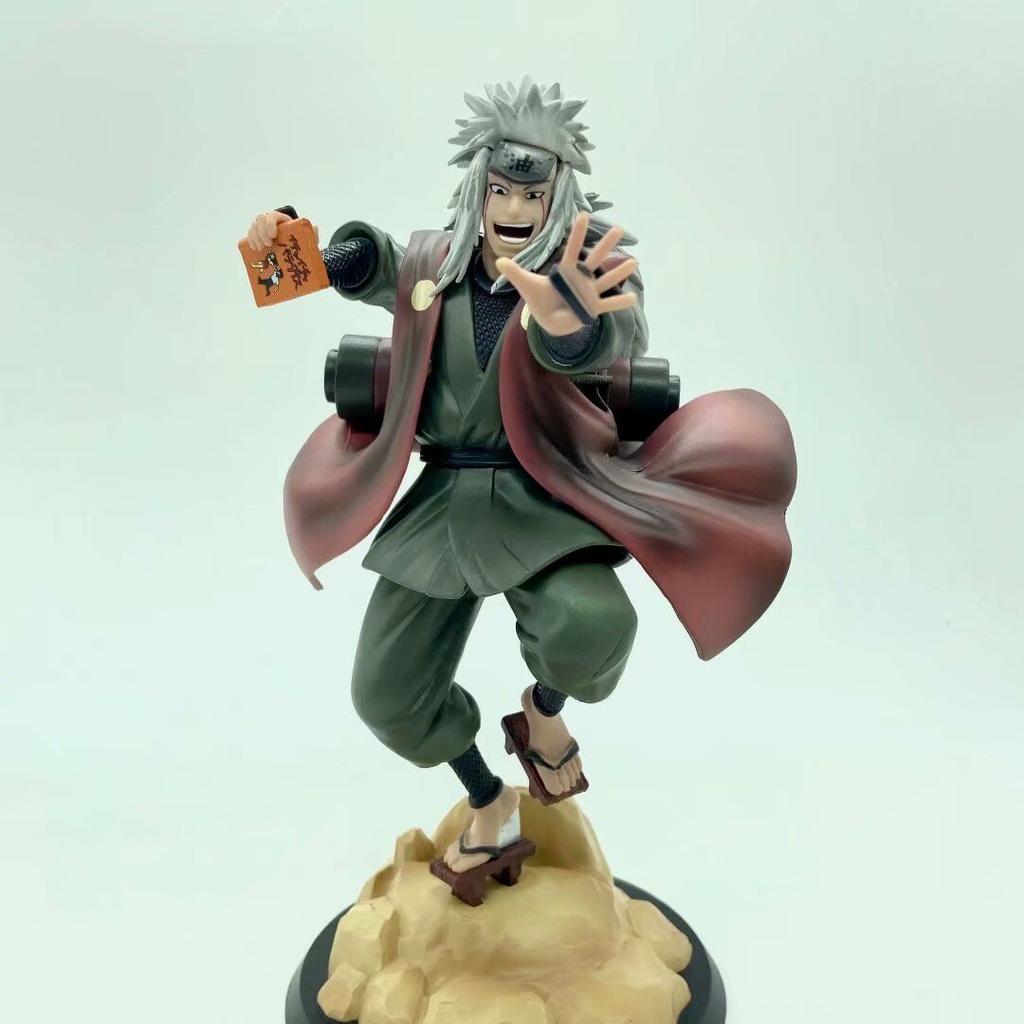 Naruto Shippuden Figurine Jiraiya MegaHouse Japanese Anime Action Figure Toy Game Statue Collection Model Doll GK PVC Poseable Articulated Scale