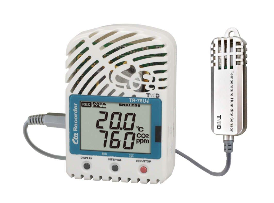 

recorder T&D CO2/temperature/humidity TR-76Ui-S
