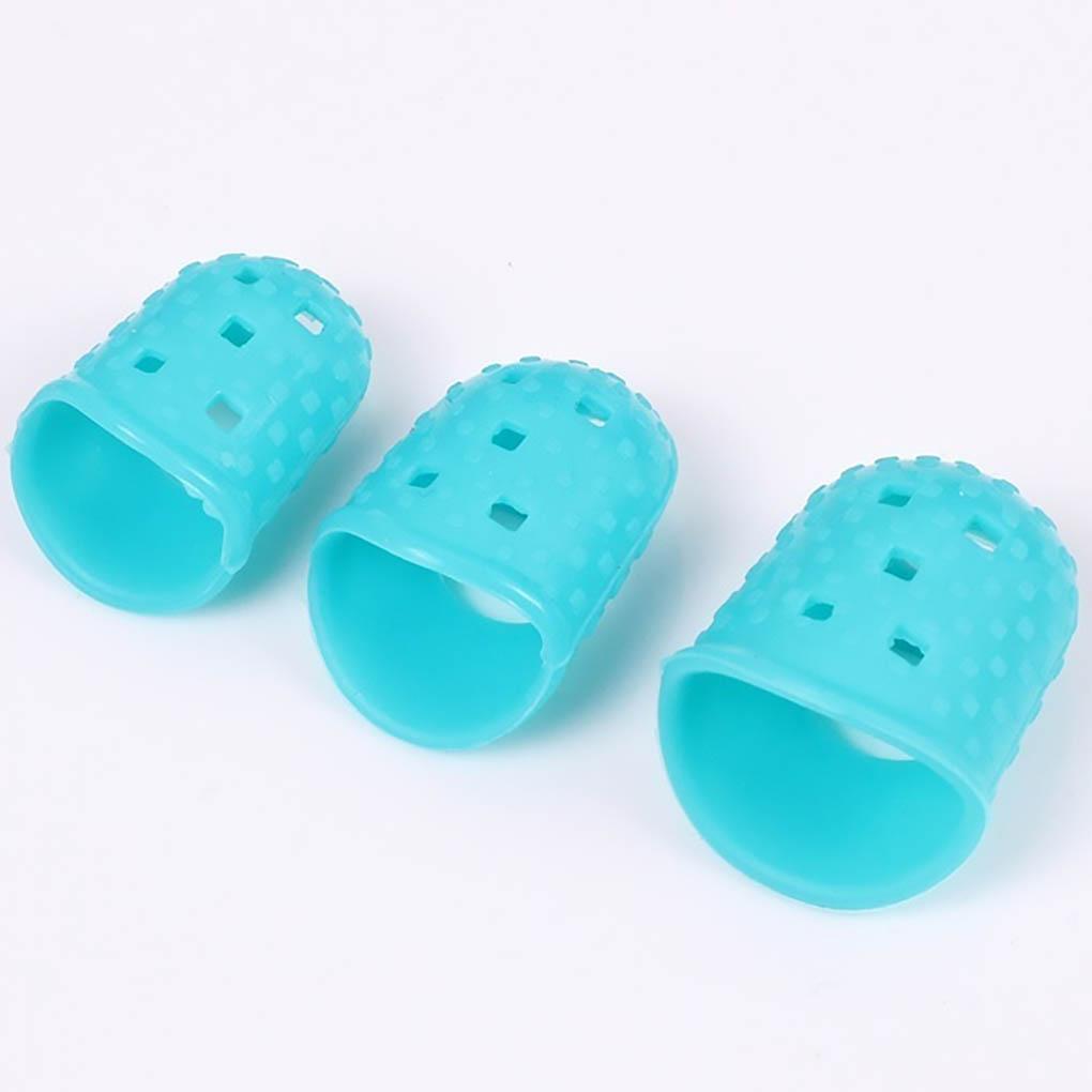 4pc Guitar Playing Left Hand Protector Ukulele Guitar Fingertip Protective Cover