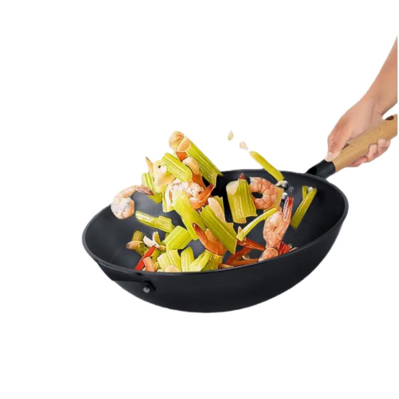 Zhang Xiaoquan 32cm Iron Wok (Lid Not Included)