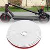 Waterproof Anti Collision Rubber   Cover Strip for   Electric Scooter(Red)