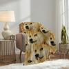 Manta Cheems Doge divertida de franela, cálida y cómoda, manta de felpa suave para sofá,oficina, dormitorio, regalo de viaje
