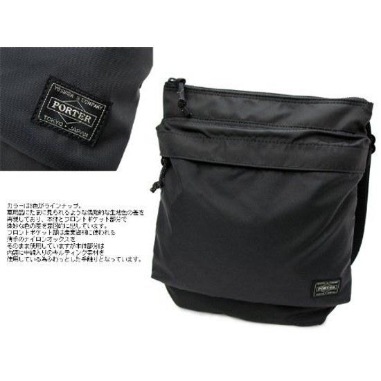 PorterForceVertical Shoulder Bag (Black)