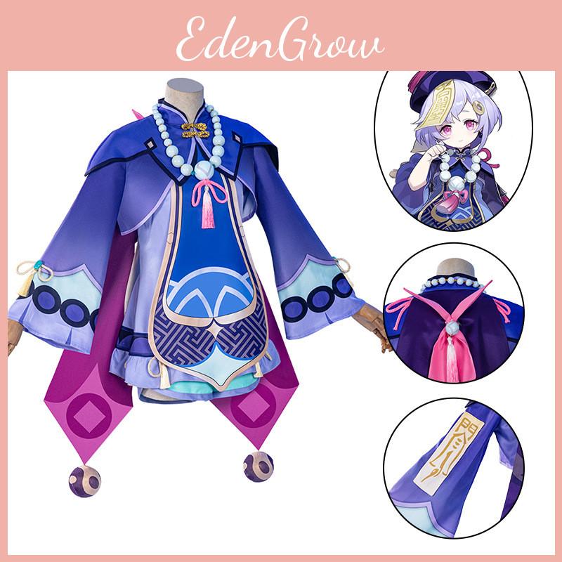 Halloween Genshin Impact Qiqi Cosplay Costume Accessories
