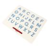 A Lett S Alphabet Magnetic Drawing Writing Board Kids Educational Toys (Blue)