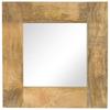 Day and Night - Day and Night Solid Mango Wood Mirror 50x50 Cm