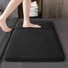 Thickened Solid Color Bathroom Mat Absorbent Toilet Floor Mat Entrance Home Non-slip Foot Mat Kitchen Door Mat