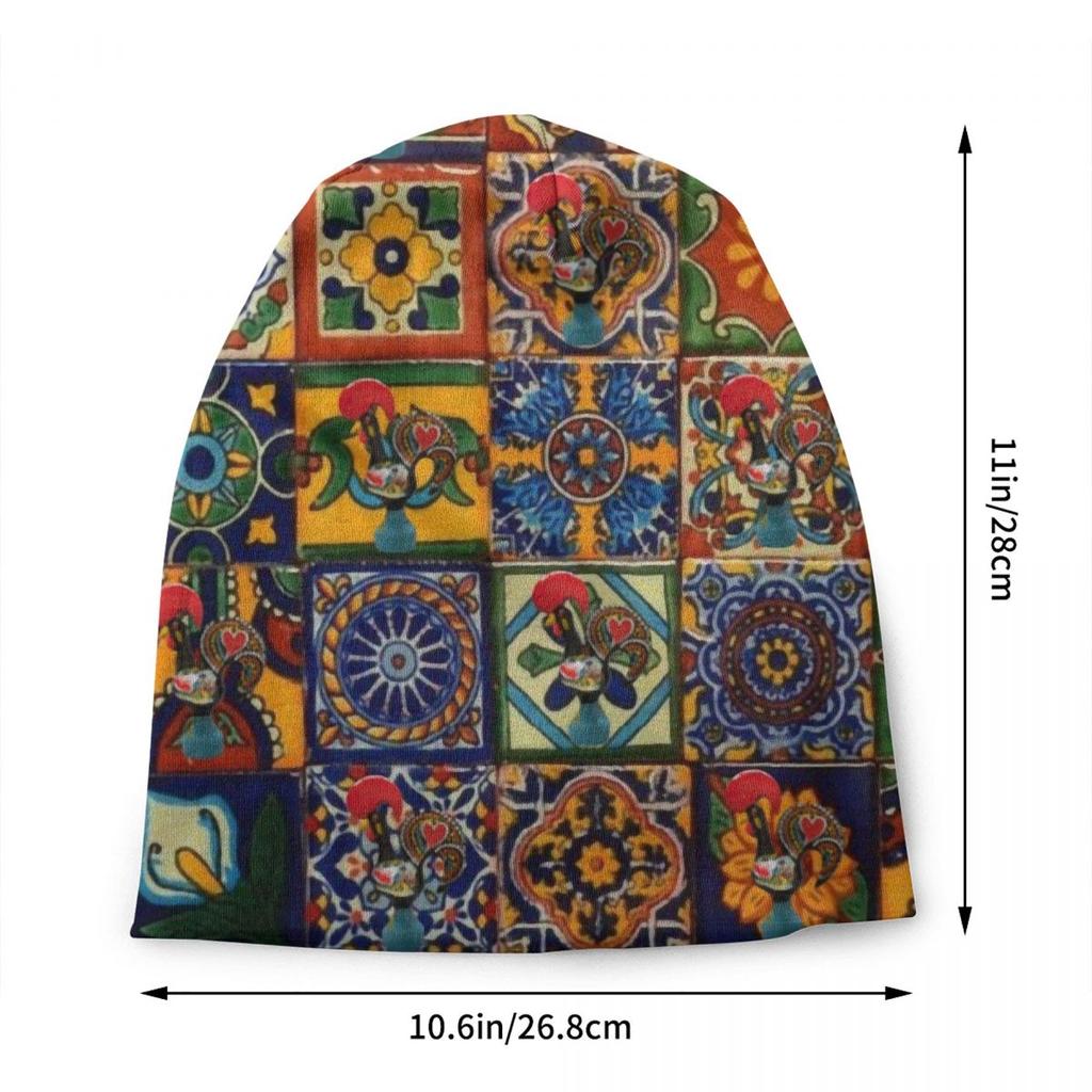 Custom Portugal Bonnet Hat Knit Hat Unisex Women Hip Hop Unisex Portuguese Art Warm Winter Beanies Cap