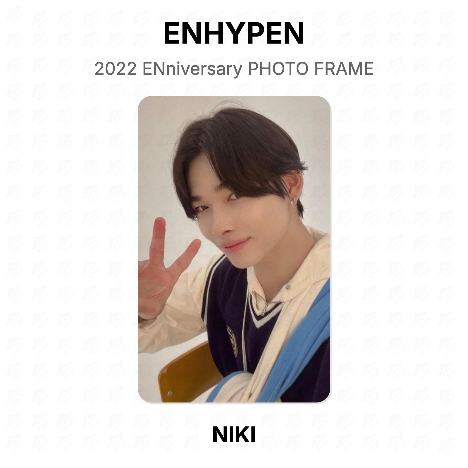 ENHYPEN 2022 ENniversary ФОТОРАМКА Официальная фотокарточка NI-KI