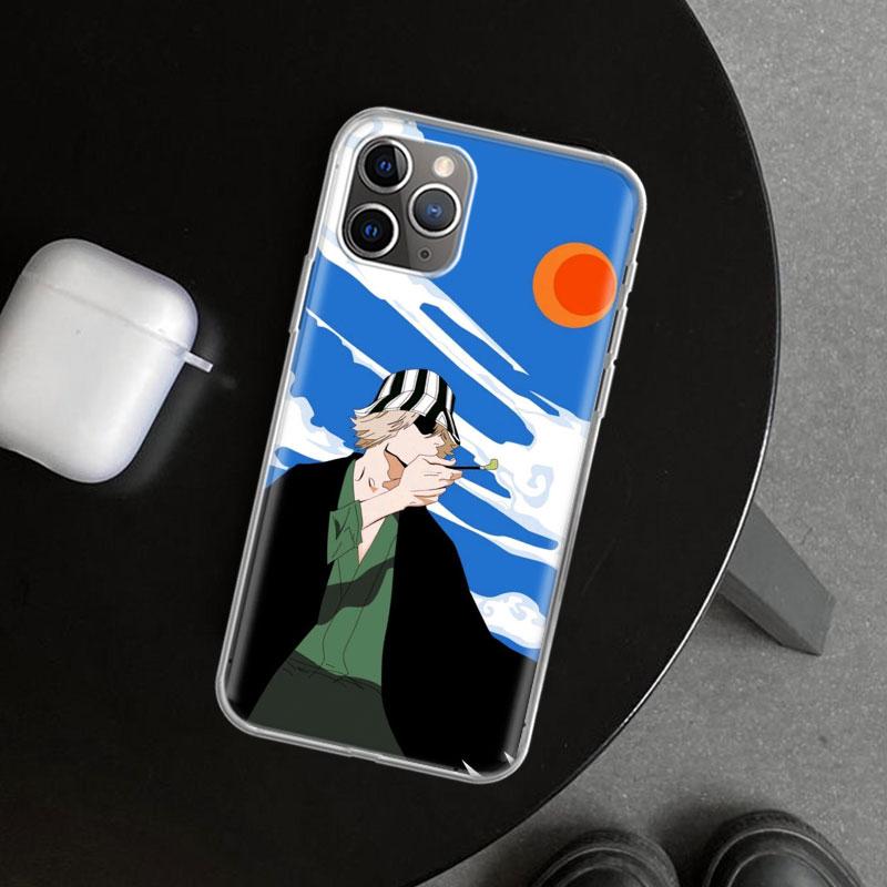Bleach Kisuke Urahara Phone Case Cover for iPhone 11 12 13 Mini 14 15 Plus 16 Pro Max 17 Air 7 8 + SE Art Customized Fundas 11 1