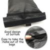 TIHOOD 4PCS Detachable Trash Bag Hanging Back Seat Car Garbage Bag For Outdoor Traveling Home Use Car Storage