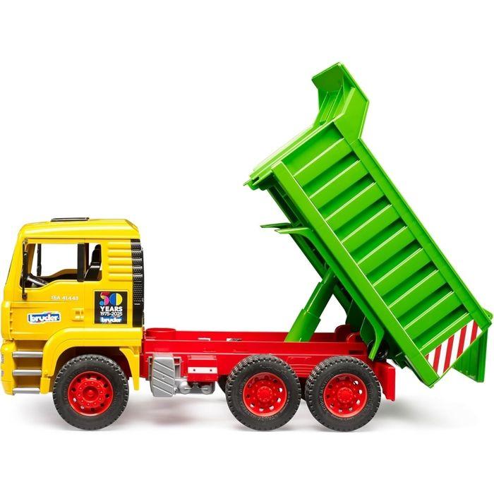 Camion - Bruder - MAN TGA - Édition spéciale 50 ans - Benne basculante - Multicolore
