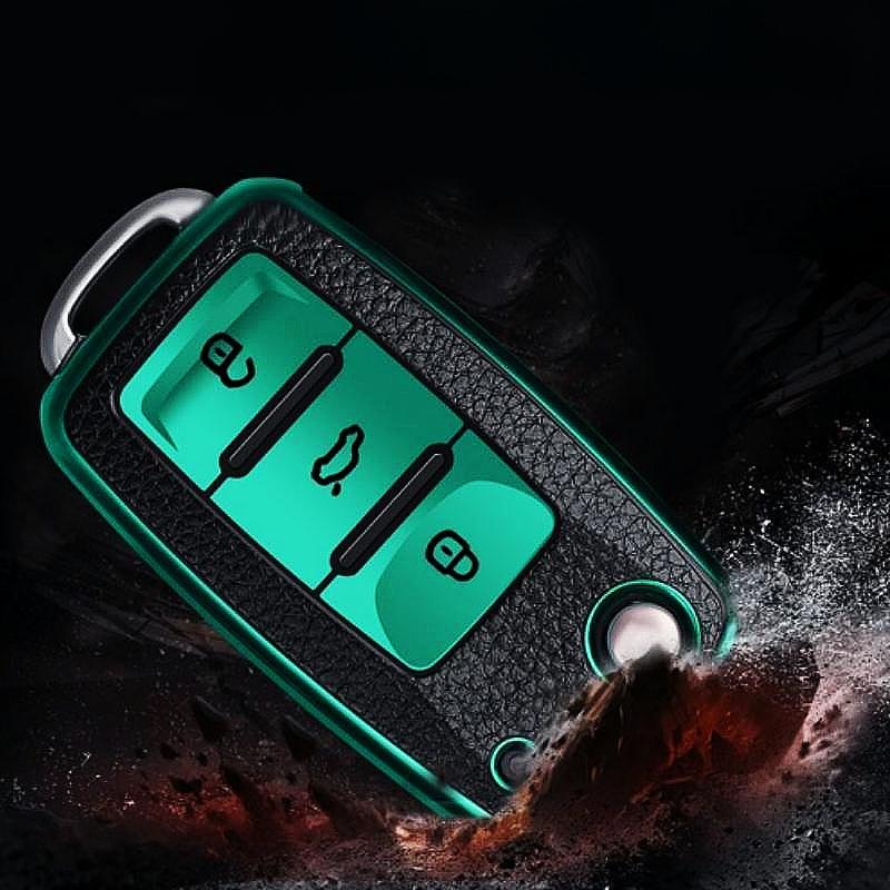 Funda de cuero TPU para llave de coche, funda con tapa, funda, funda, soporte para llavero para Changan CS15 CS35 CS75 EV E-Star EADO Raeton V3 V5 V7