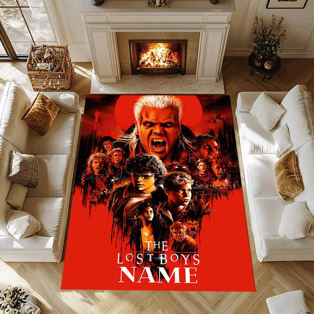 Warnermedia (9) Customize your name rug, office chair cushion, home bedroom living room gift.