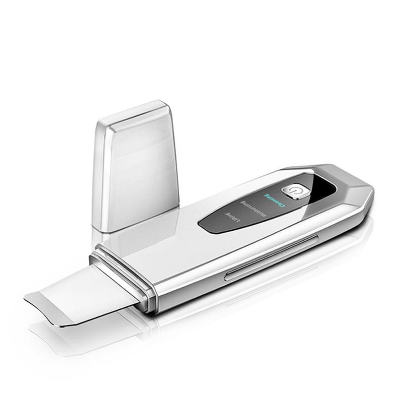 Kinsei Beauty Hordozható arcradírozó otthoni HASZNÁLAT MINI Hordozható VEZETÉK NÉLKÜLI Ion Ultrahangos Arcszpatula Arcexfoliáló Szépségápoló Készülék