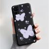 For TCL 50 LE K23 K24 Case Back Cover Luxury Butterfly Flowers Black Shockproof Soft Silicone Bumper Phone Casing TCL 50LE Coque