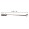 Honey Stick 15.5cm 304 Stainless Steel Fluted Design Easy Cleaning Honey Mixing Stick Coffee Stirrer Stirring Sticks