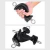 Exercise Grip Handles With Metal Rings For Pull Down Machines And Cable Workouts With Ergonomic Shape And Strong Build