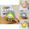 Childrens Cartoon Backpack With Plush Egg Party Doll Decoration For Preschool Kids