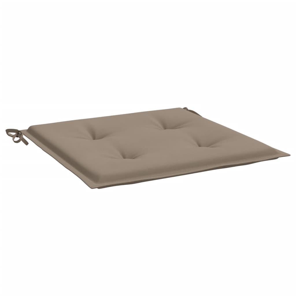 vidaXL Gartenstuhl-Kissen 6 Stk. Taupe 50x50x3 cm Oxford-Gewebe