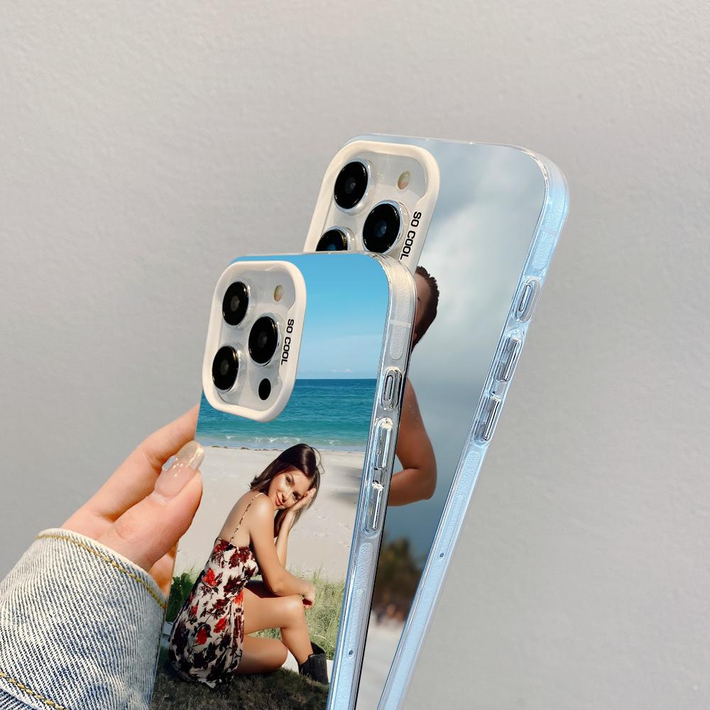 Oana Gergory Mobile Phone Case for iPhone 17 16 15 14 13 12 11 X XR XS 8 7 Air Pro Max Plus White Translucent Colorful Cover