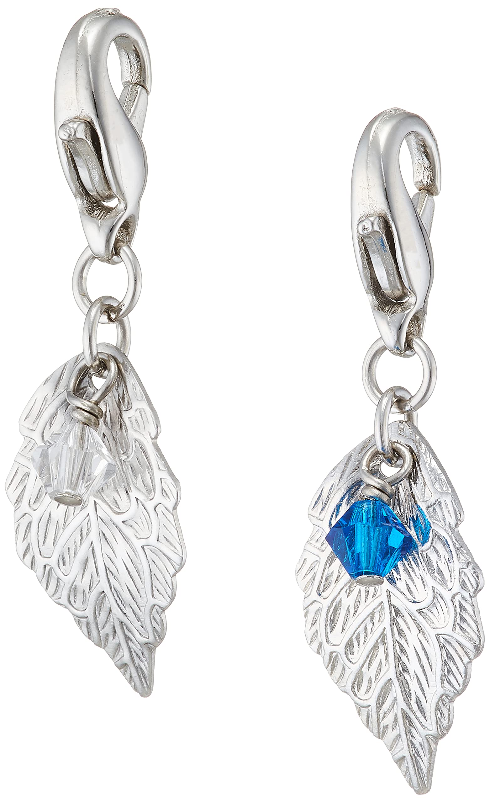 

F-Style Preciosa Women s CrystalC.Blue Extra Charm Keychain, Small