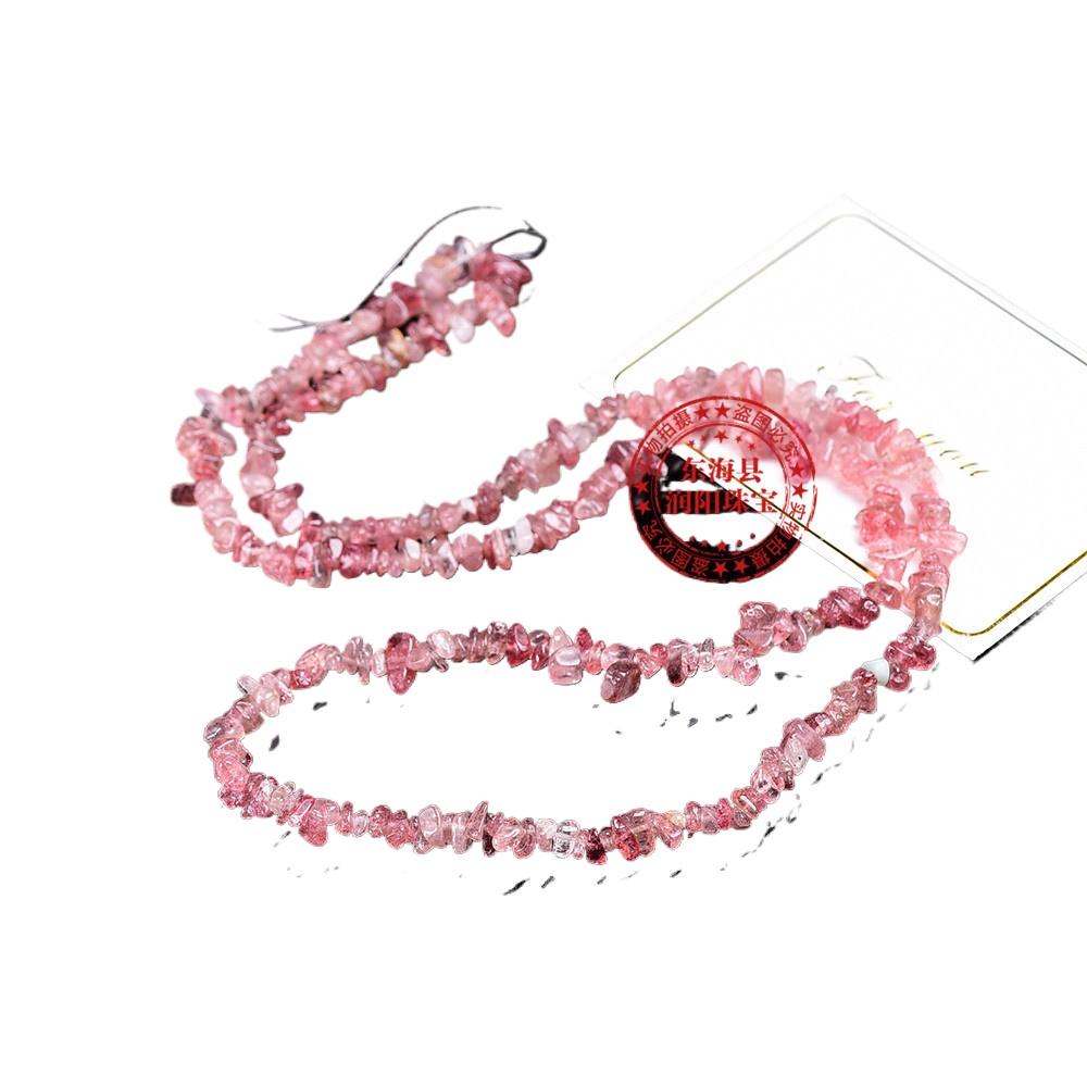 Naturweißes Pulver, gelber Amethyst-Bruchstein, Halbfertigprodukt, DIY, Farbige Kristallsteine, lose Perlen, Schmuckzubehör