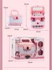 Prinzessin Make-up Set für Mädchen - Kosmetikkoffer mit Lippenstift & Nagellack